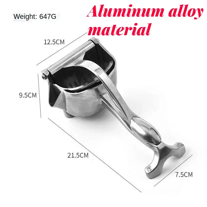 Manual Juice Squeezer Aluminum Alloy Hand Pressure Juicer Pomegranate Orange Lemon Sugar Cane Juice Kitchen Bar Fruit Tools